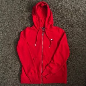 Tommy Hilfiger Red Zip Up